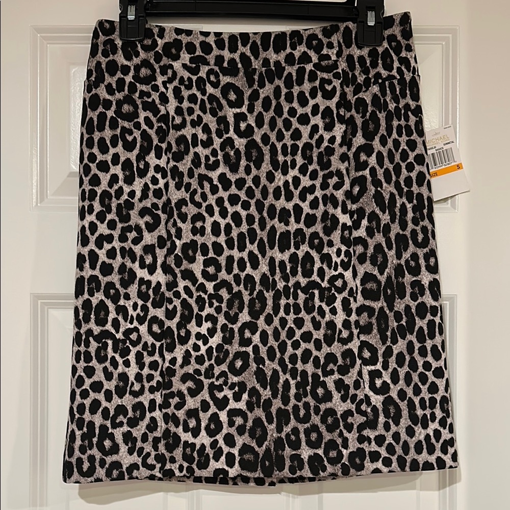 Michael Kors Leopard Print Women's Skirt
